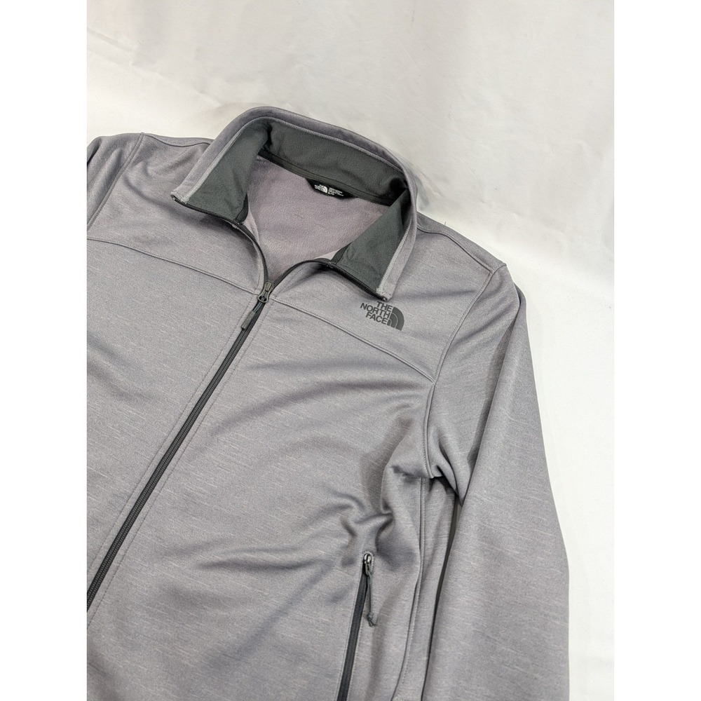EUC The North Face Men's Schenley Full-Zip Super Soft Fleece Jacket XL Gray